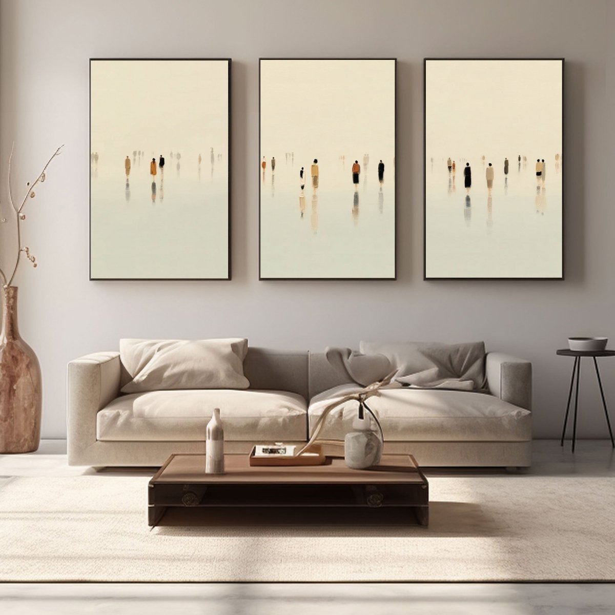 Abstract Painting Set Of 3 RAB423 - royalbrushart