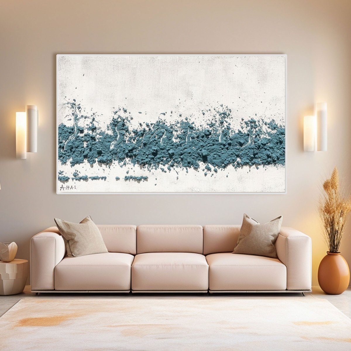 Plaster Art Texture Painting RAB457 - royalbrushart