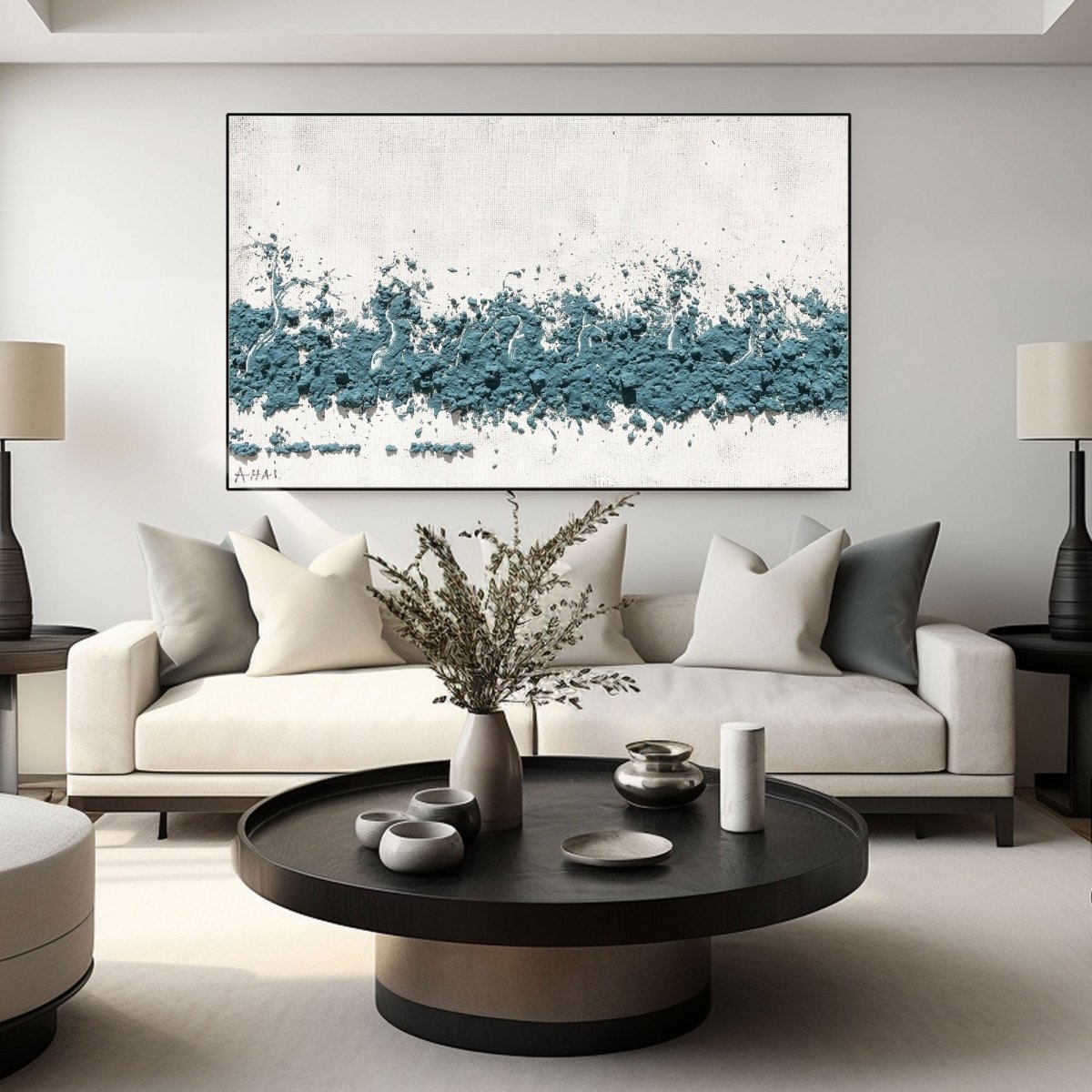 Plaster Art Texture Painting RAB457 - royalbrushart