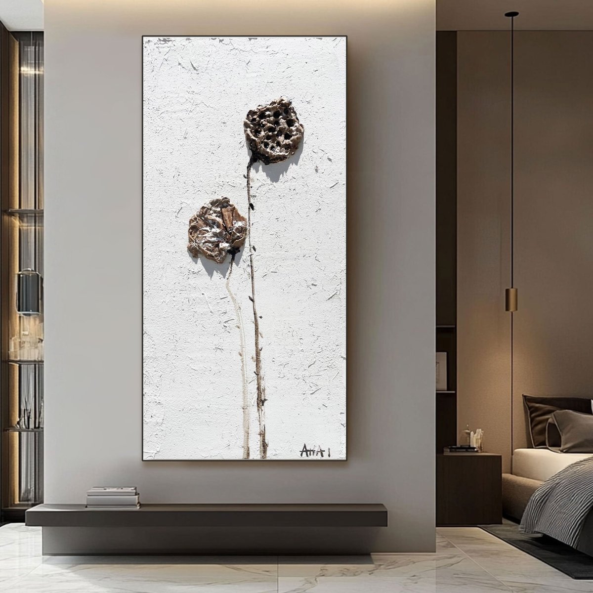 Plaster Art Texture Painting RAB456 - royalbrushart