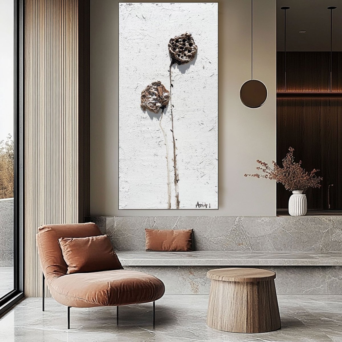Plaster Art Texture Painting RAB456 - royalbrushart