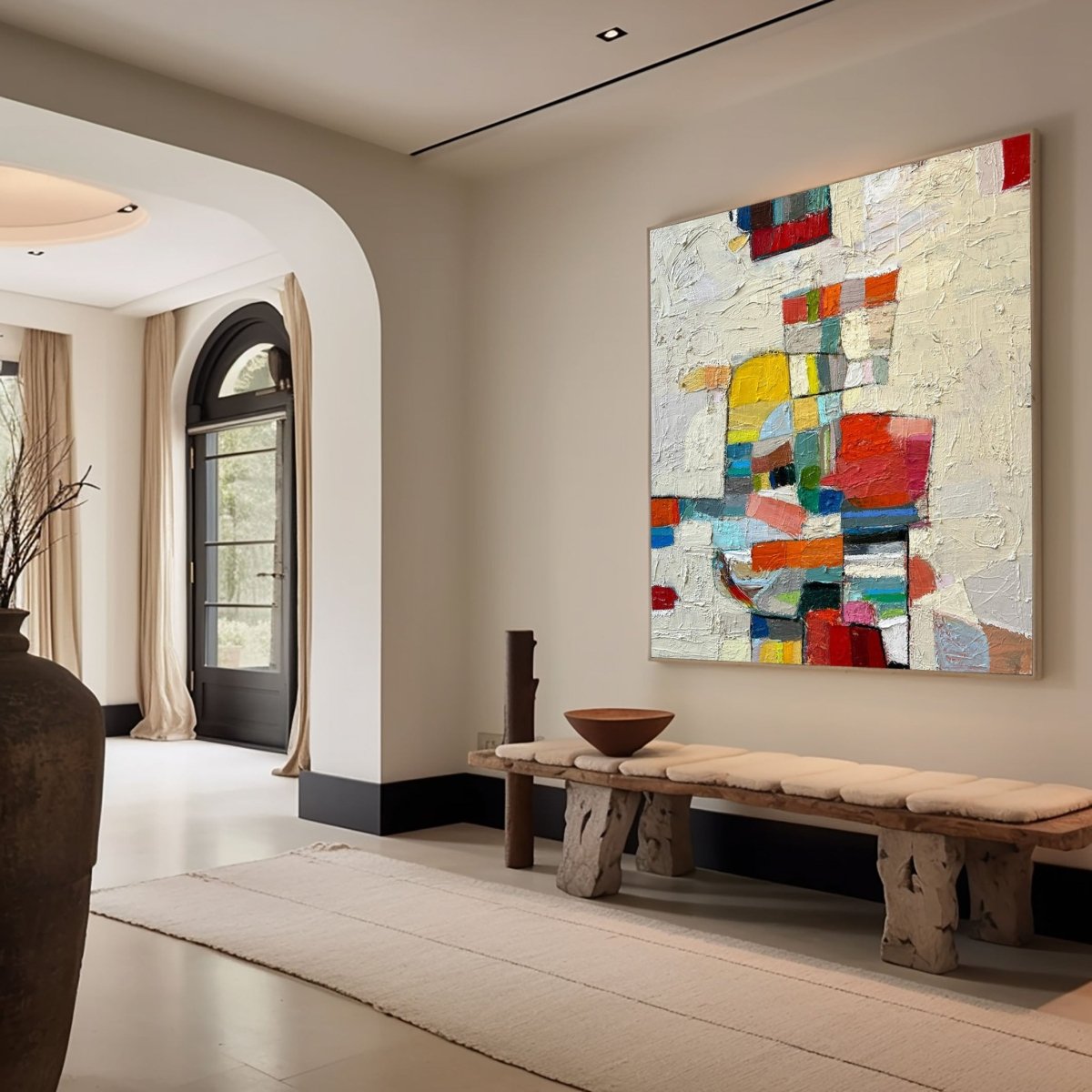 Contemporary Abstract Painting RAB087 - royalbrushart