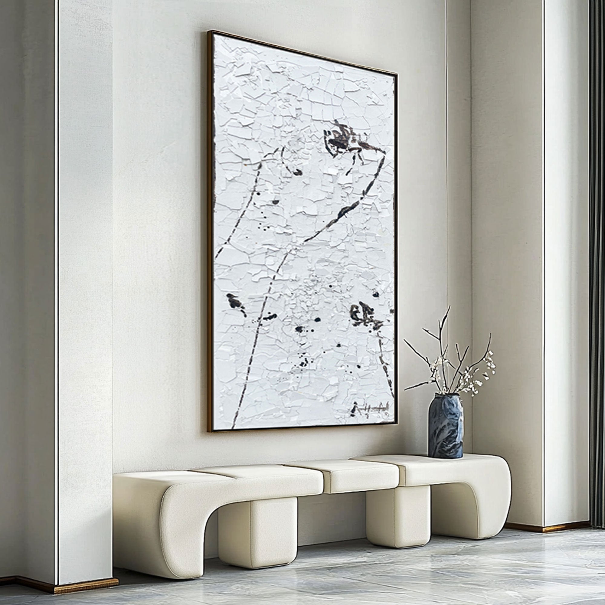 Plaster Art Texture Painting #LRAB623