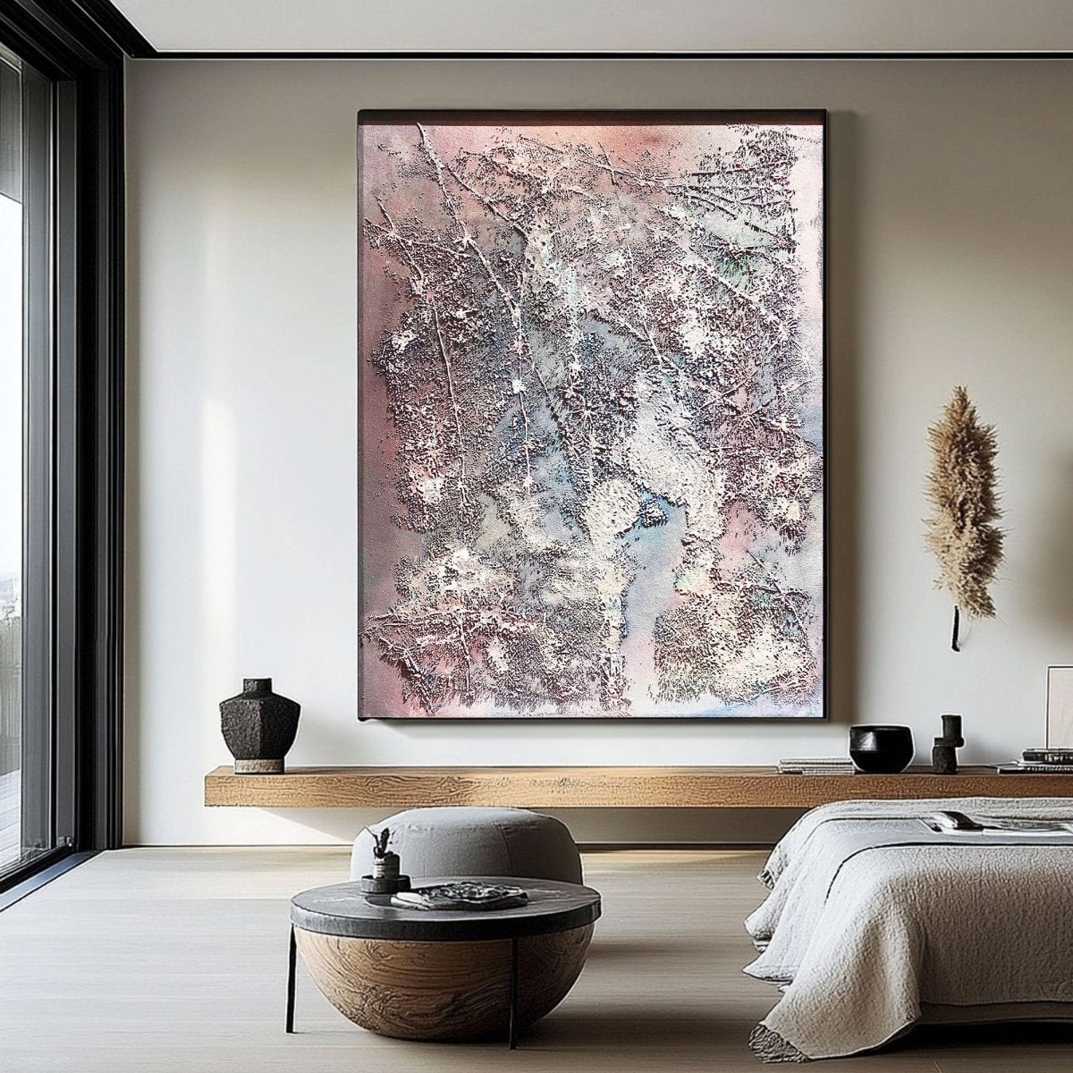 Plaster Art Texture Painting HBV305 - royalbrushart