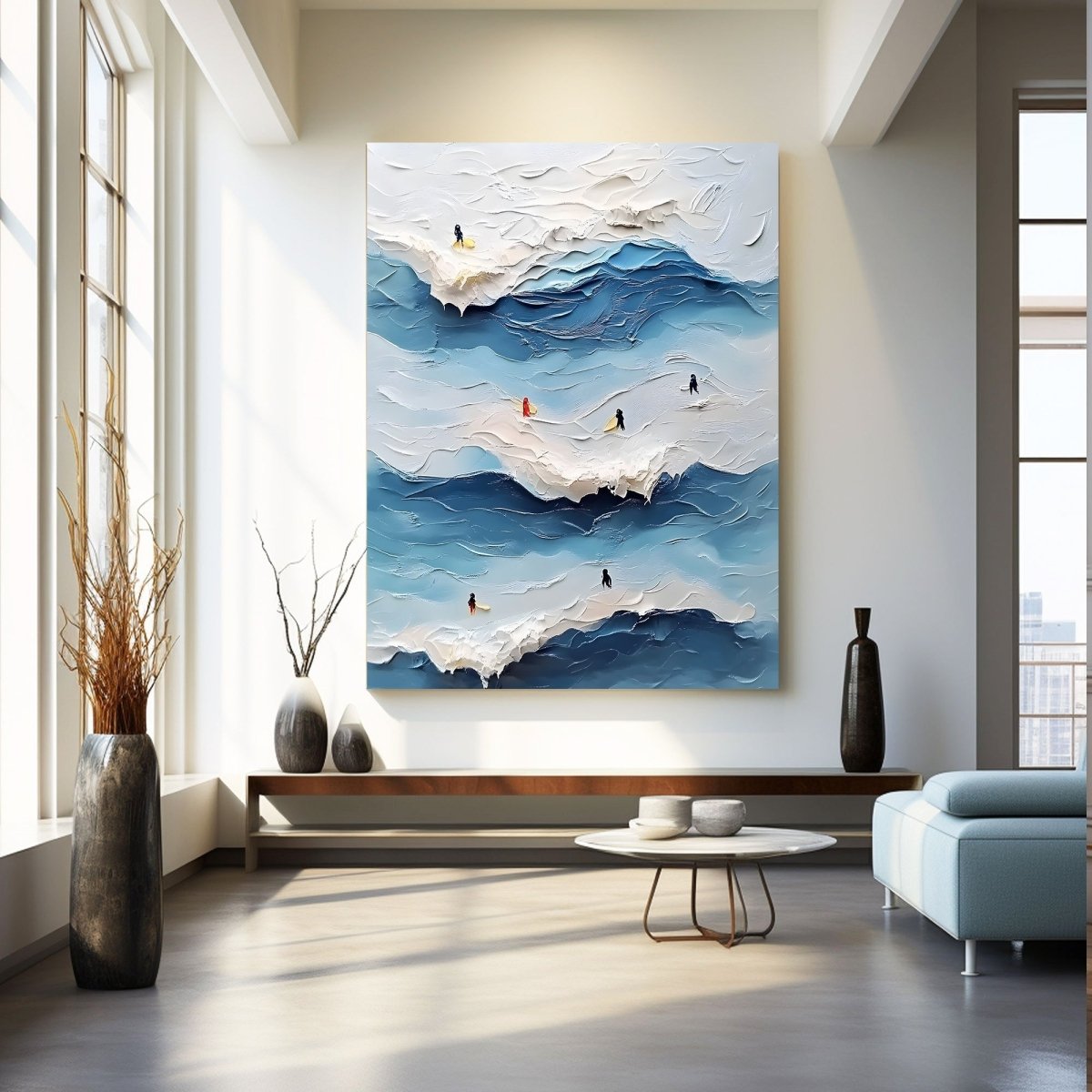 Plaster Art Texture Painting RAB664 - royalbrushart