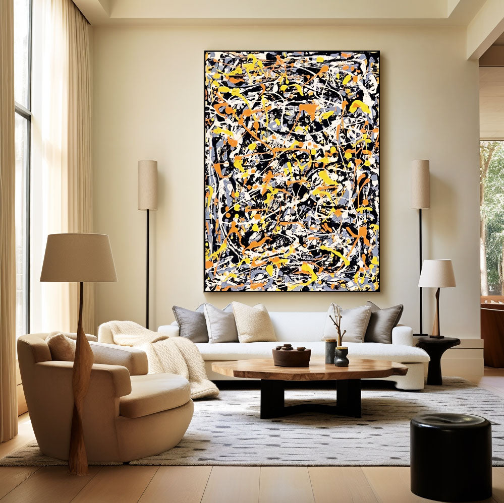 Jackson Pollock Painting #RAB864