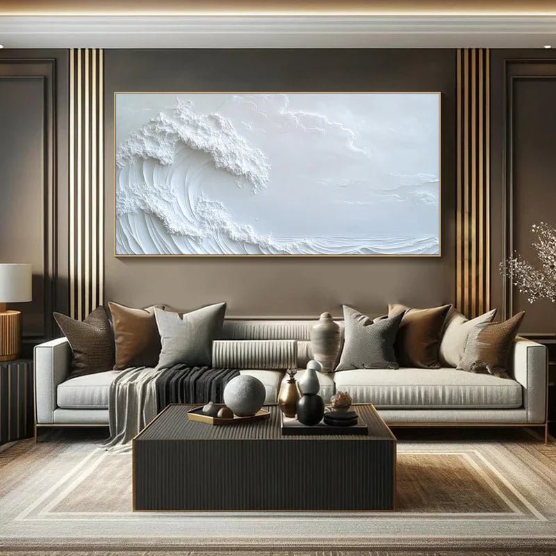 PLASTER ART TEXTURE Painting BV042 - royalbrushart