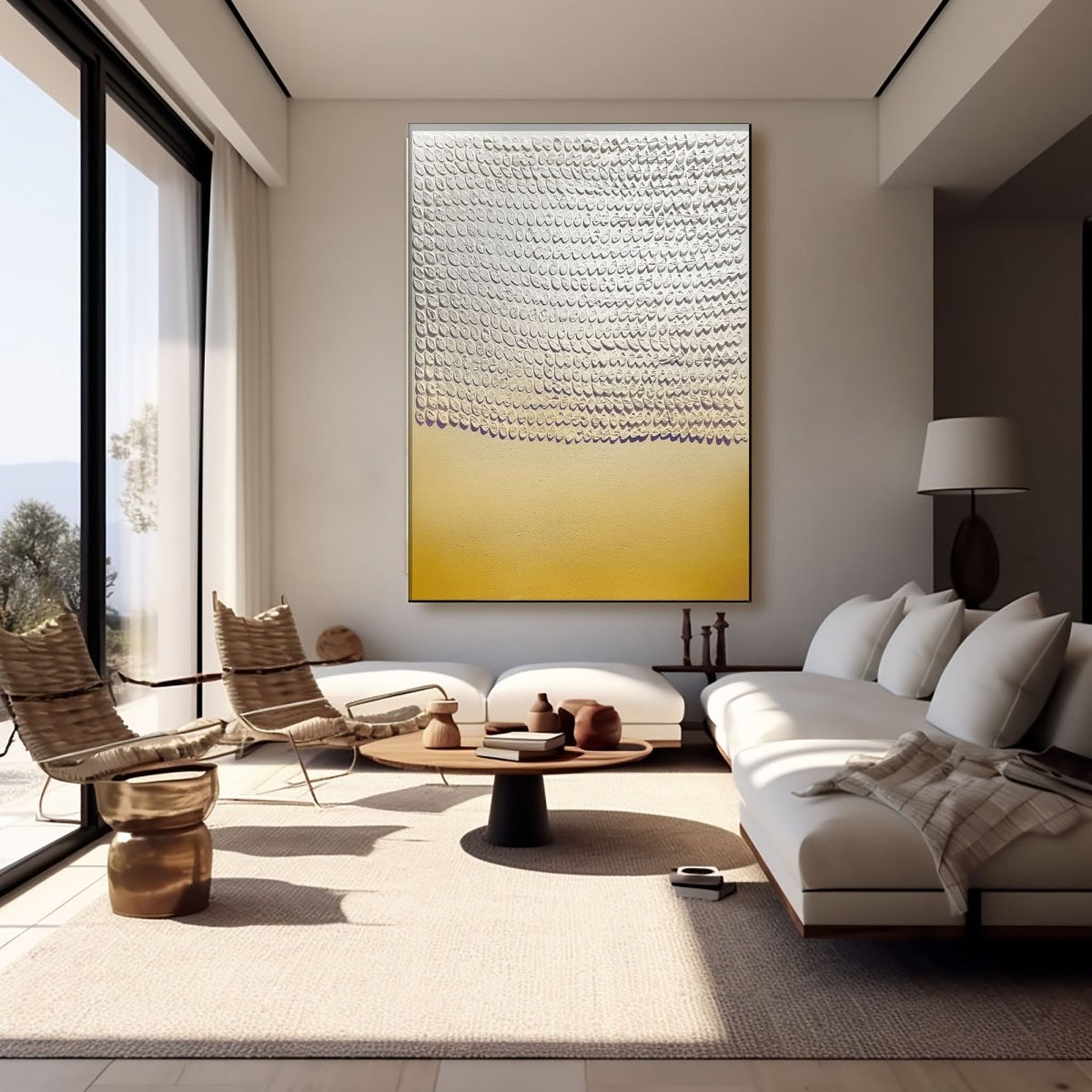 plaster art texture painting HBV222 - royalbrushart
