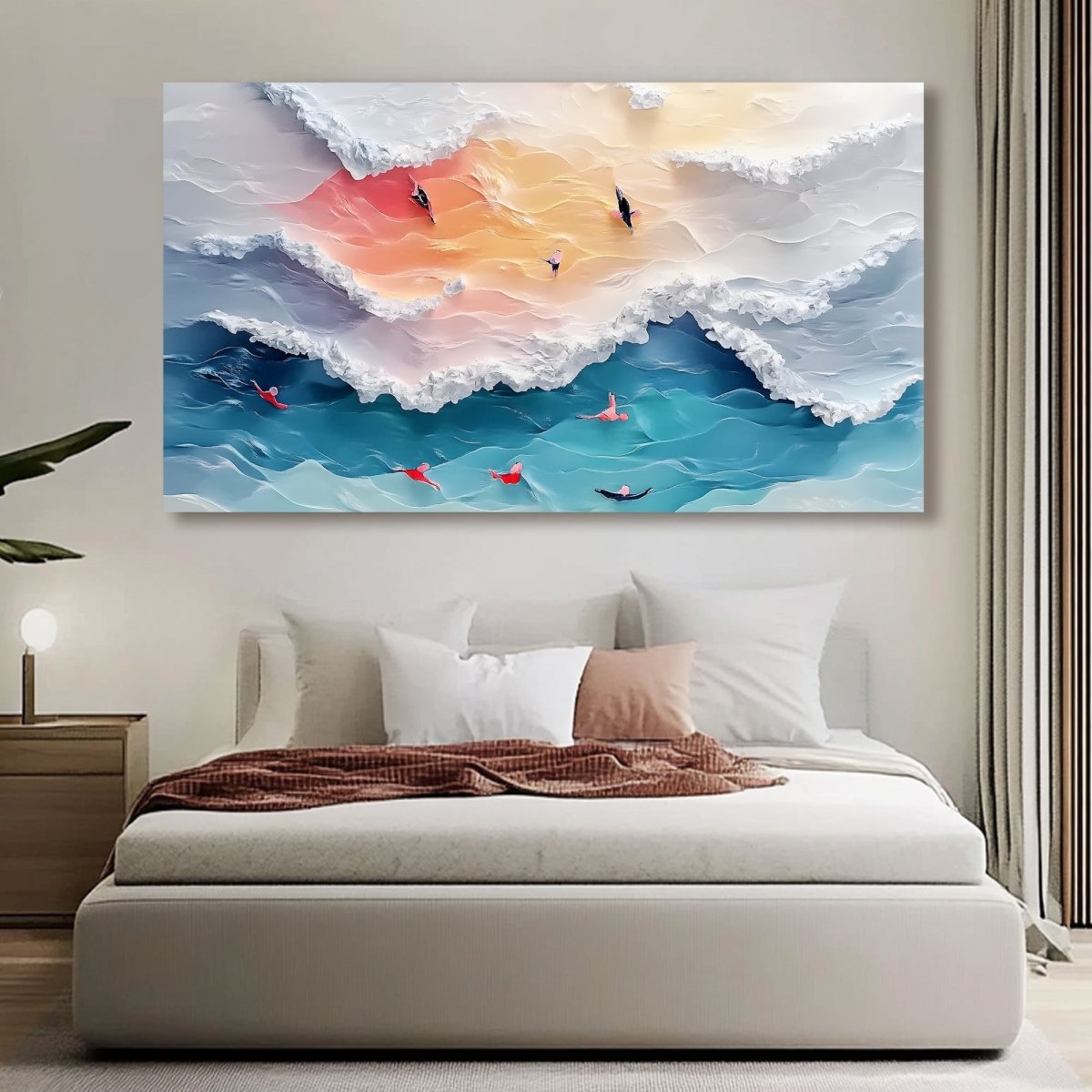 Plaster Art Texture Painting RAB684 - royalbrushart