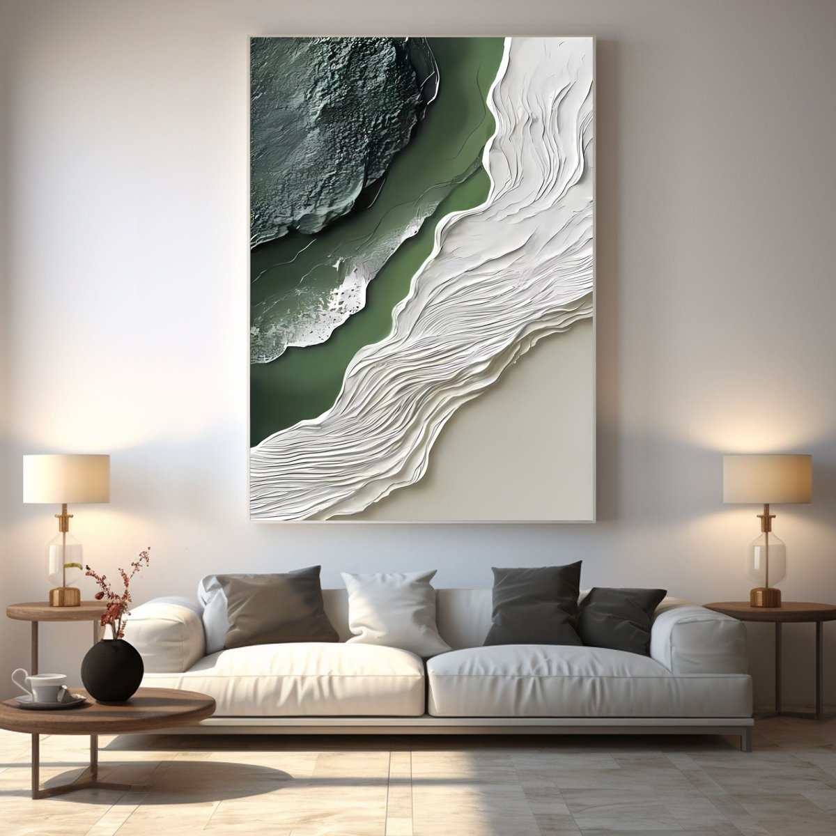 plaster art Texture Painting RAB361 - royalbrushart