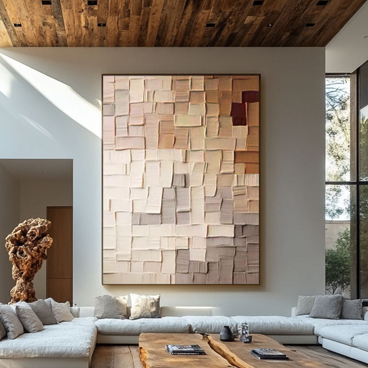 Plaster Art Texture Painting #RAB933