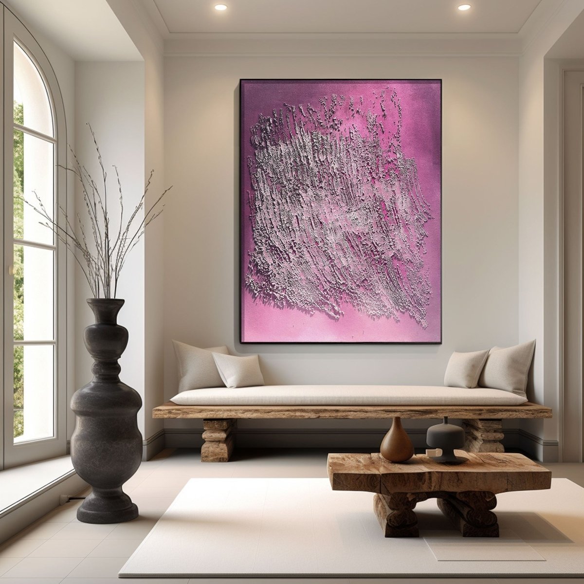 PLASTER ART TEXTURE PAINTING HBV137 - royalbrushart