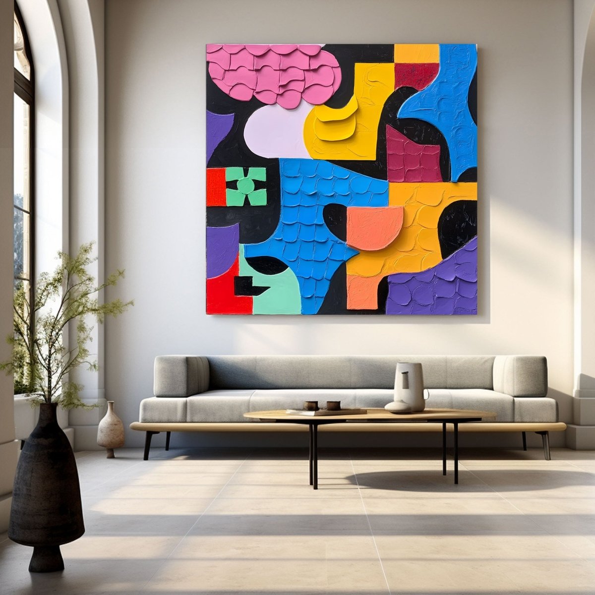 Colorful Painting RAB580 - royalbrushart