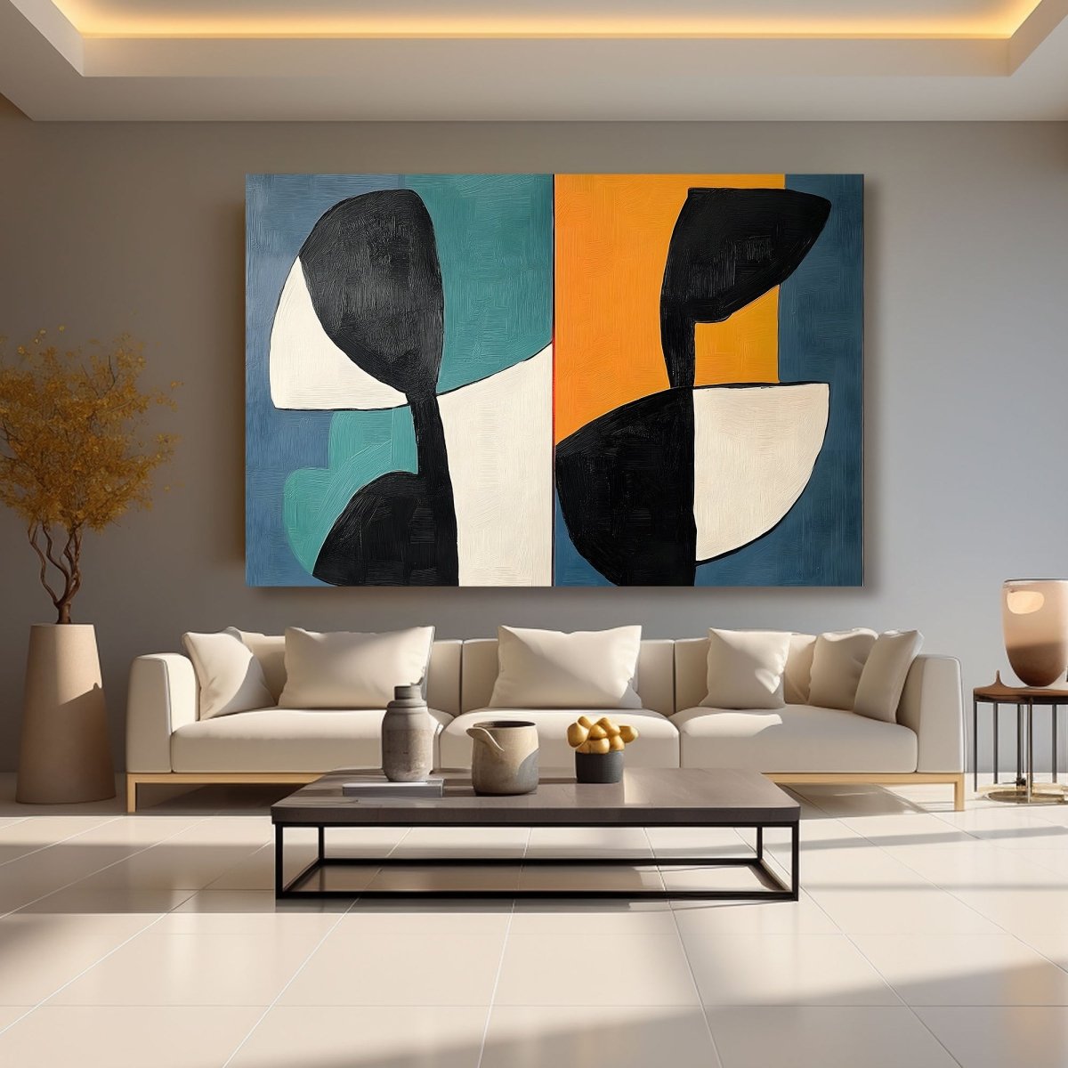 Wabi Sabi Wall Painting RAB600 - royalbrushart
