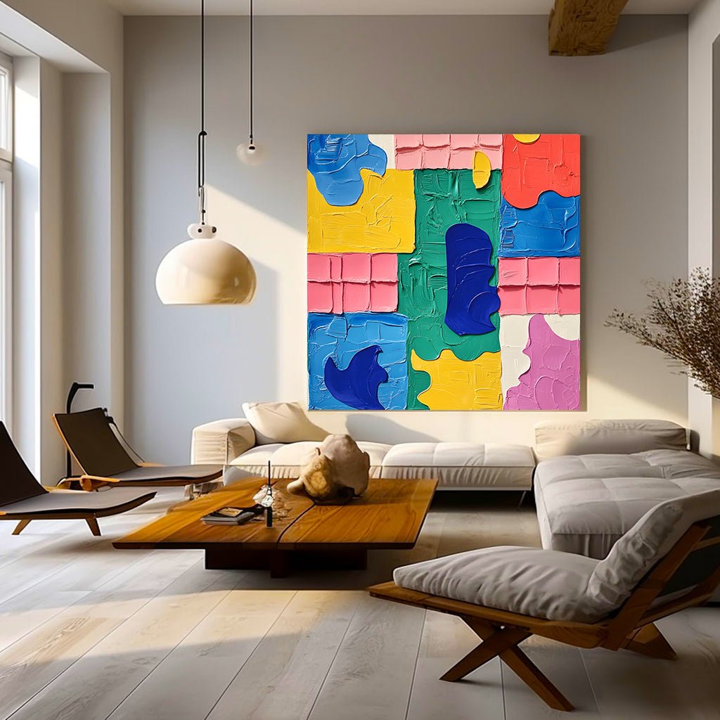 Colorful Wall Painting RAB567 - royalbrushart