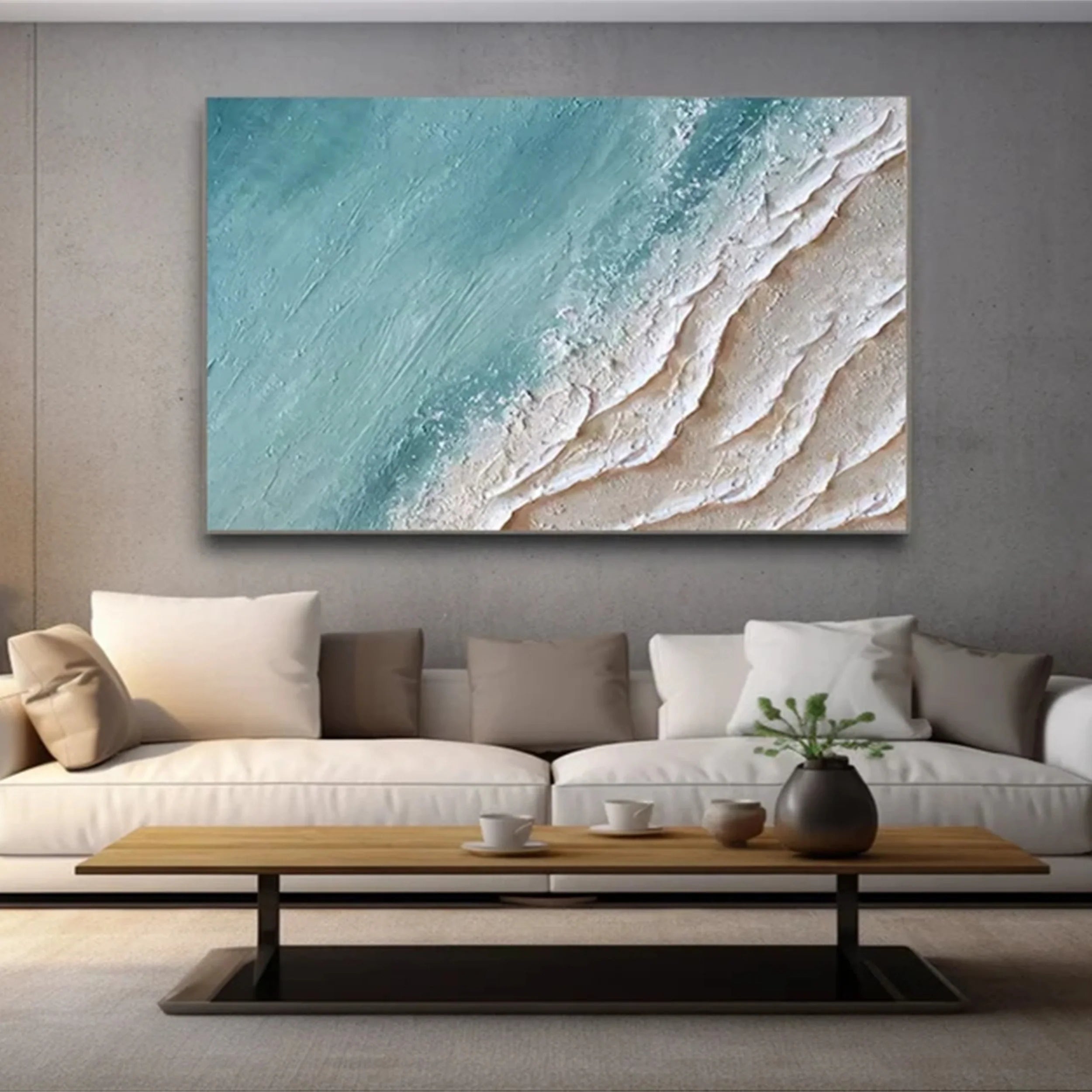 Plaster Art Texture Painting RAB024 - royalbrushart