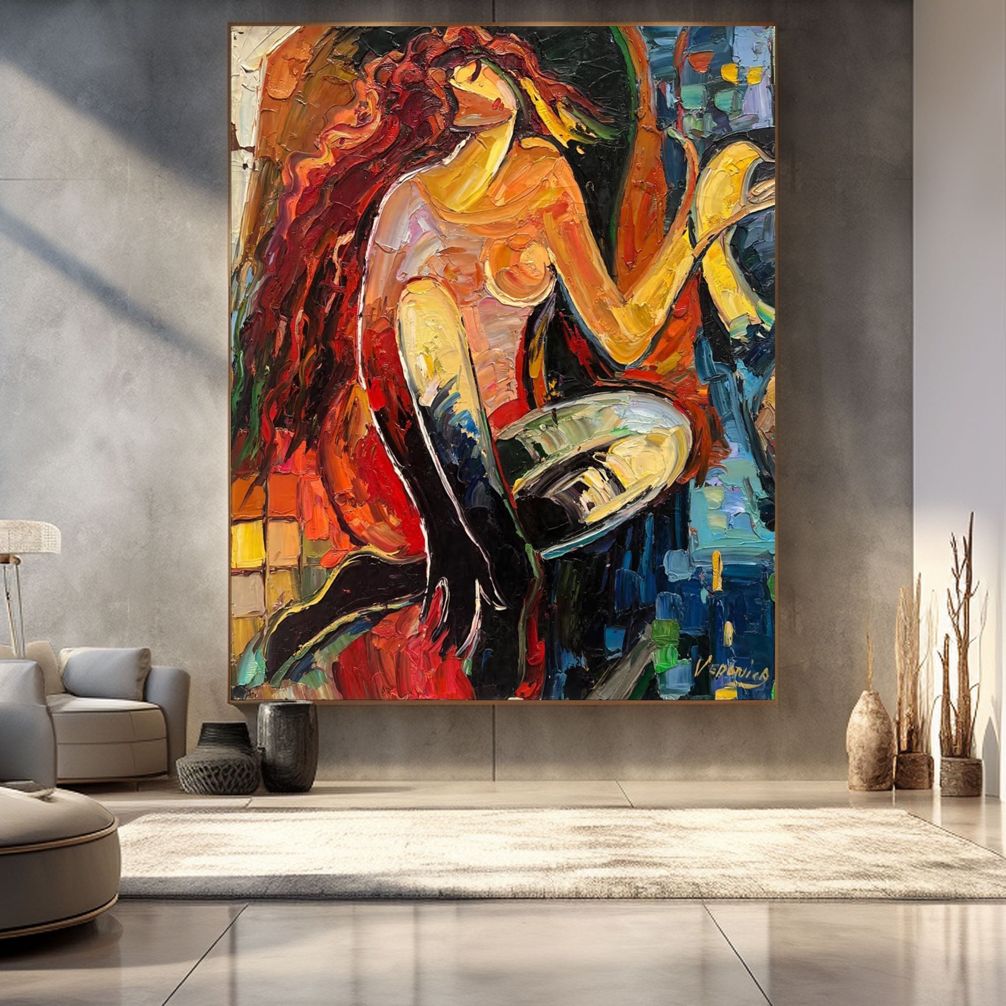 Abstract Painting #BV421