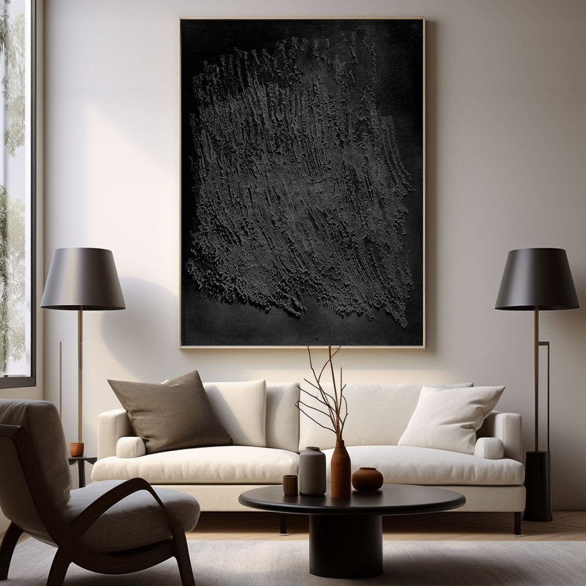 plaster Art texture painting HBV139 - royalbrushart