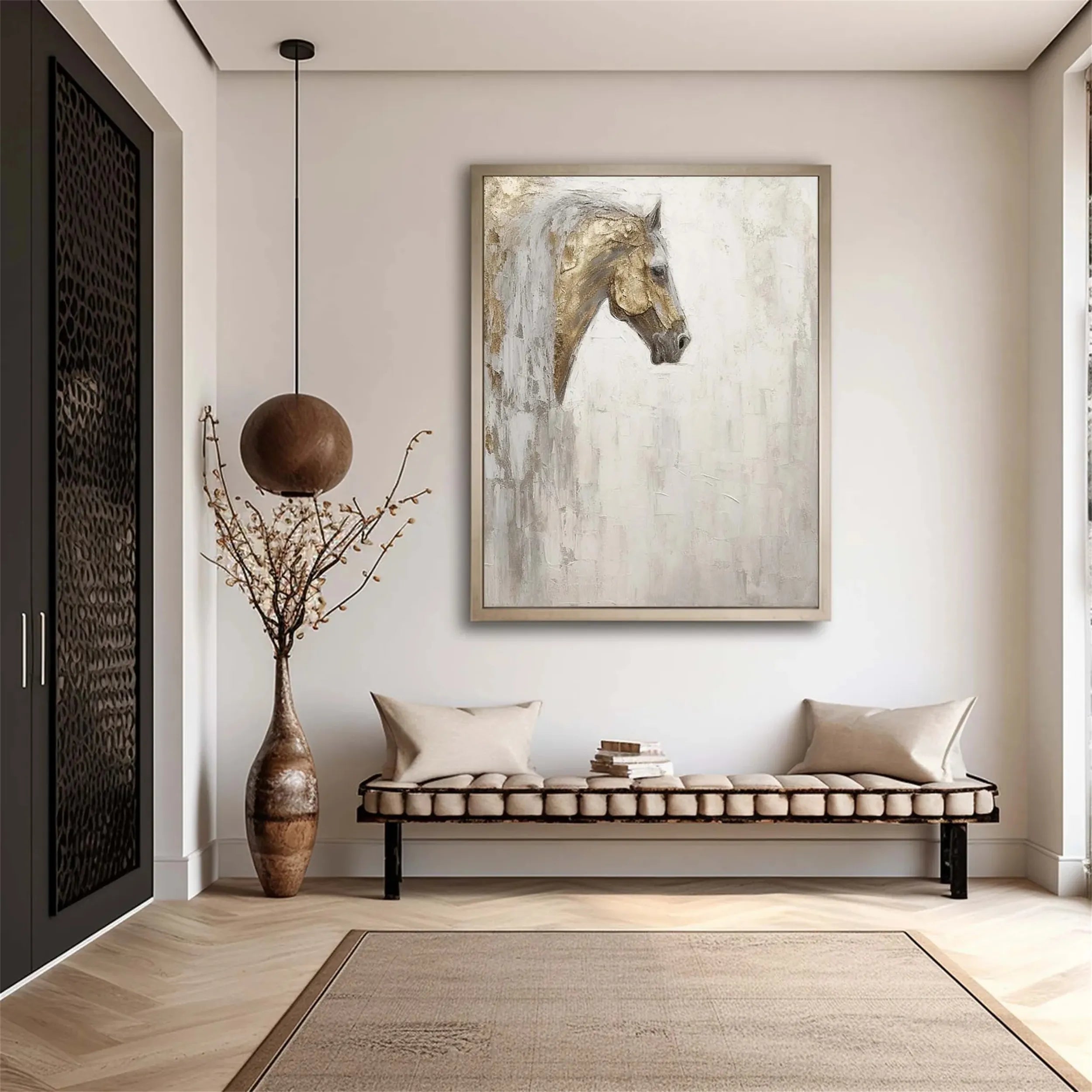 Contemporary Horse Art RAB004 - royalbrushart