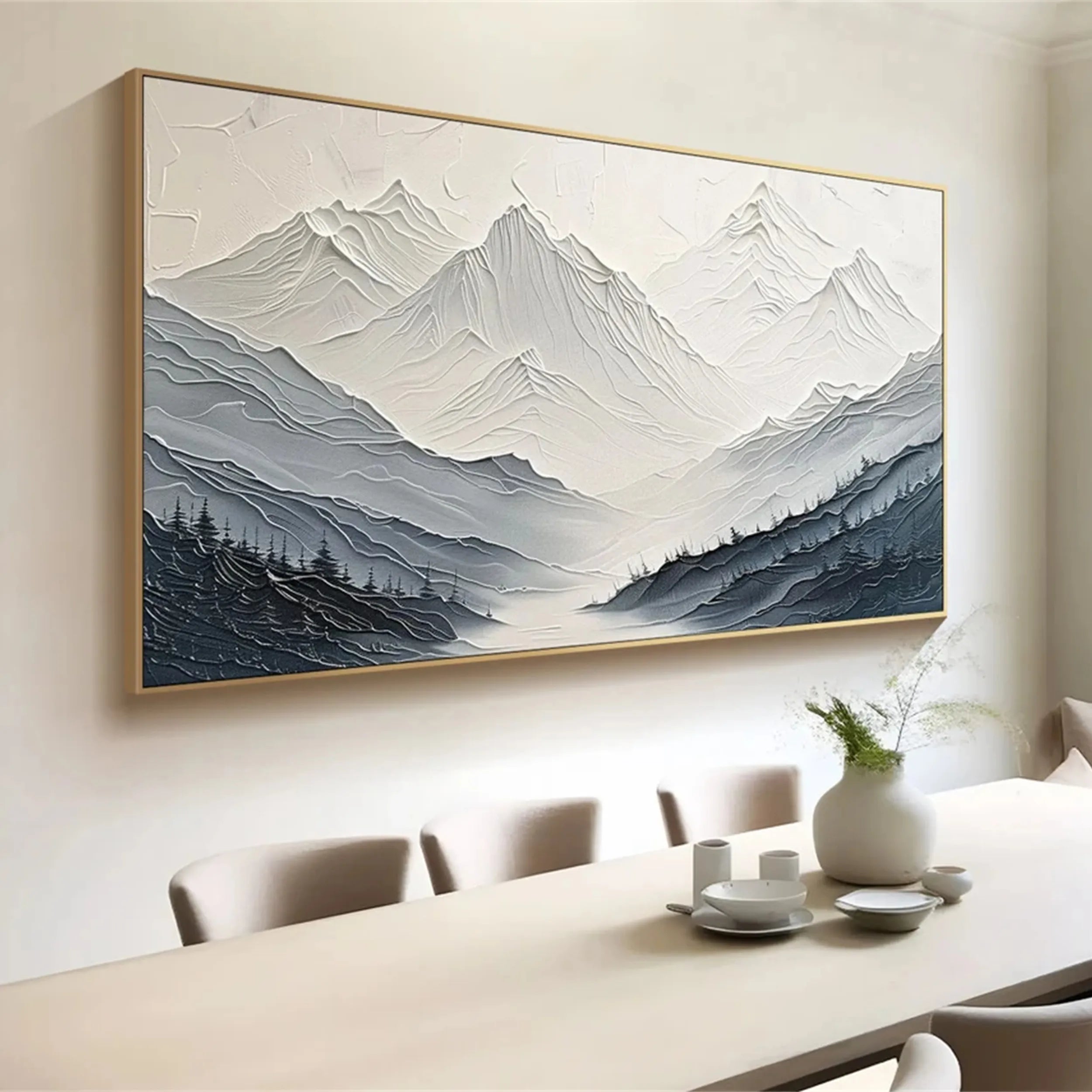 Plaster Art Texture Painting RAB007 - royalbrushart