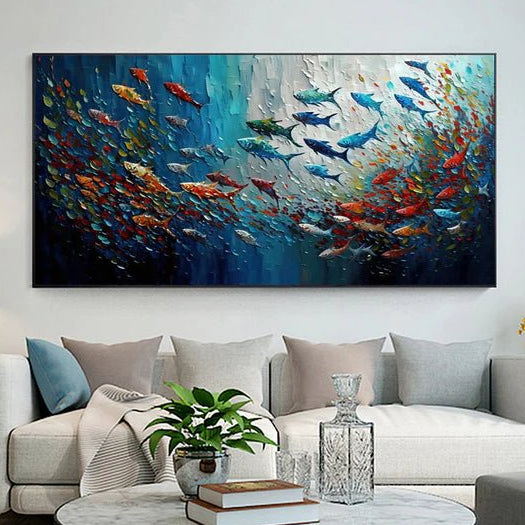 plaster art texture Painting BV248 - royalbrushart