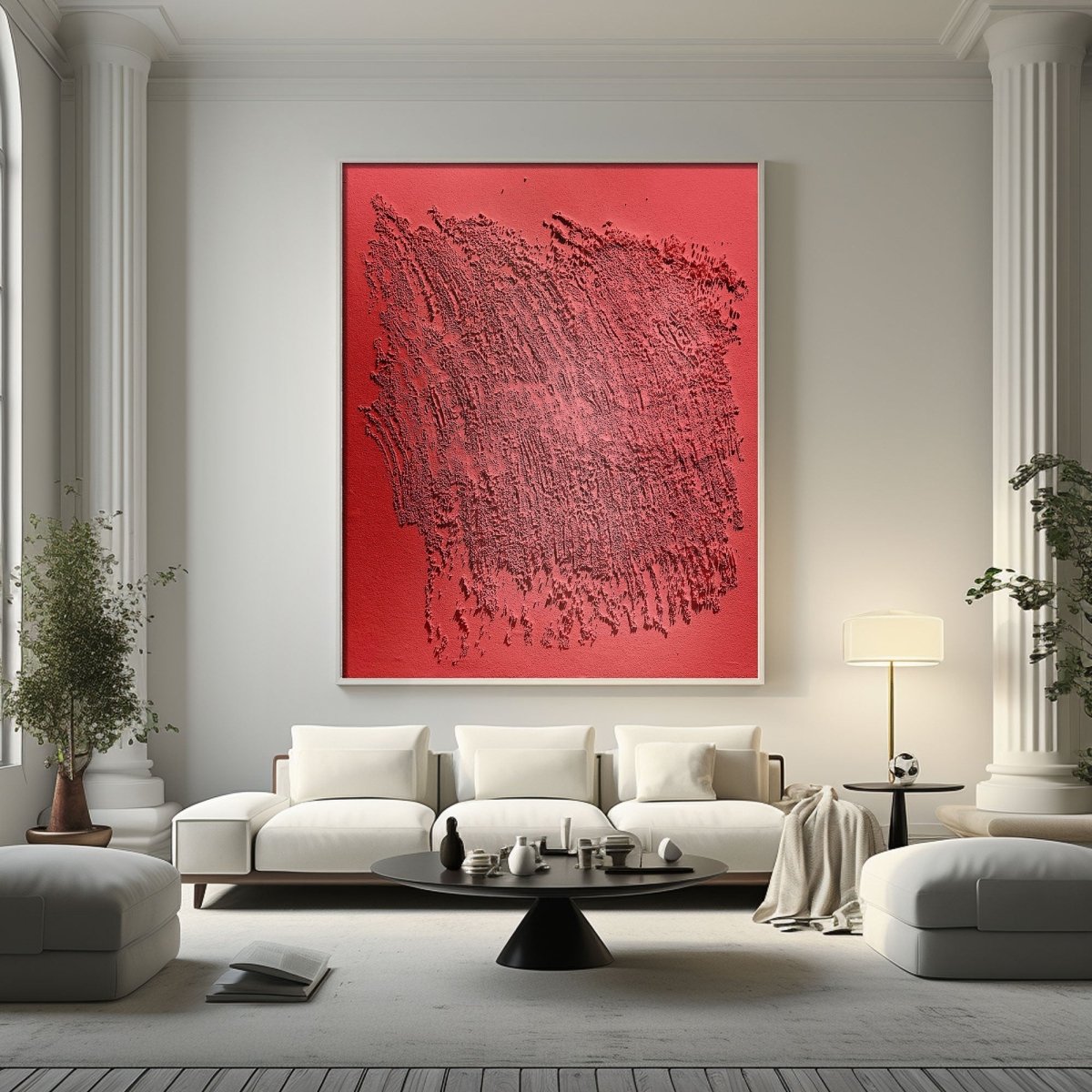 Plaster Art texture painting HBV134 - royalbrushart