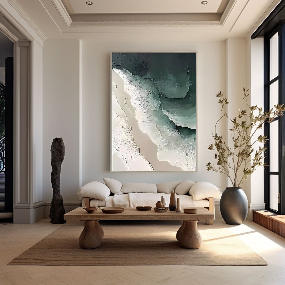 plaster art Texture Painting RAB367 - royalbrushart