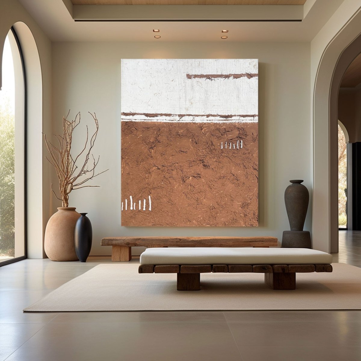 Contemporary Minimalist art RAB550 - royalbrushart