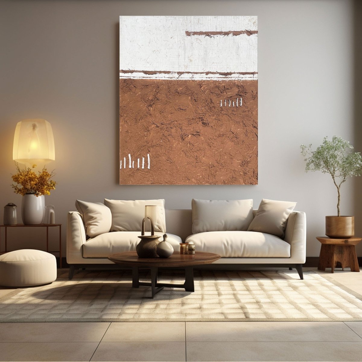 Contemporary Minimalist art RAB550 - royalbrushart