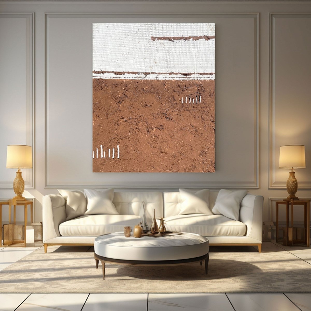 Contemporary Minimalist art RAB550 - royalbrushart