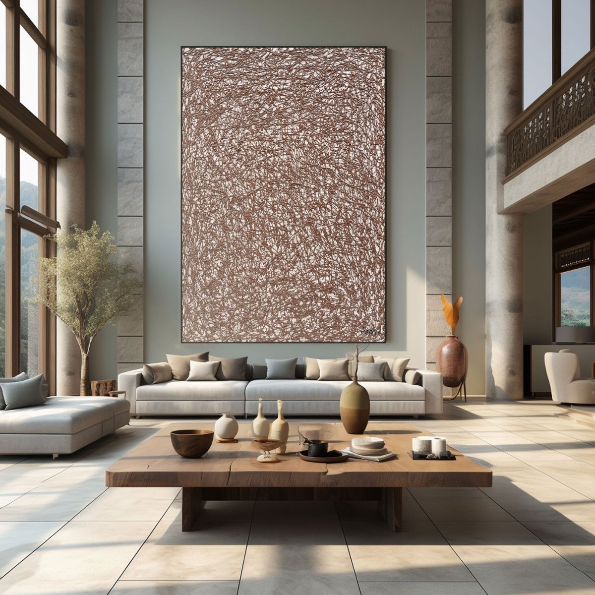 Wabi Sabi WALL ART LBV374 - royalbrushart