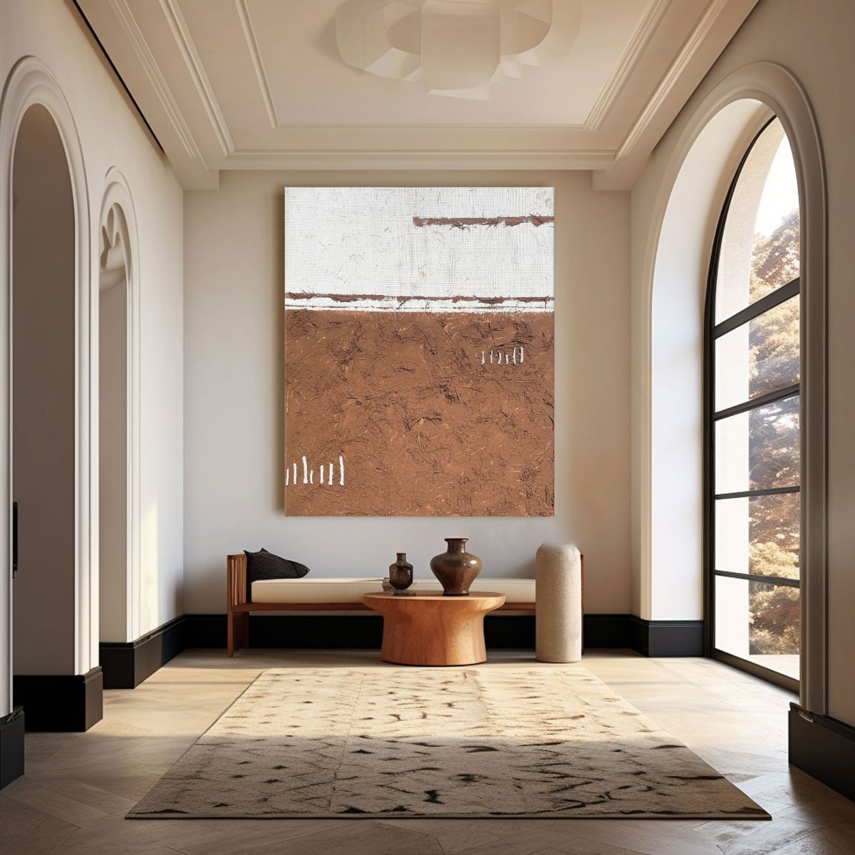 Contemporary Minimalist art RAB550 - royalbrushart
