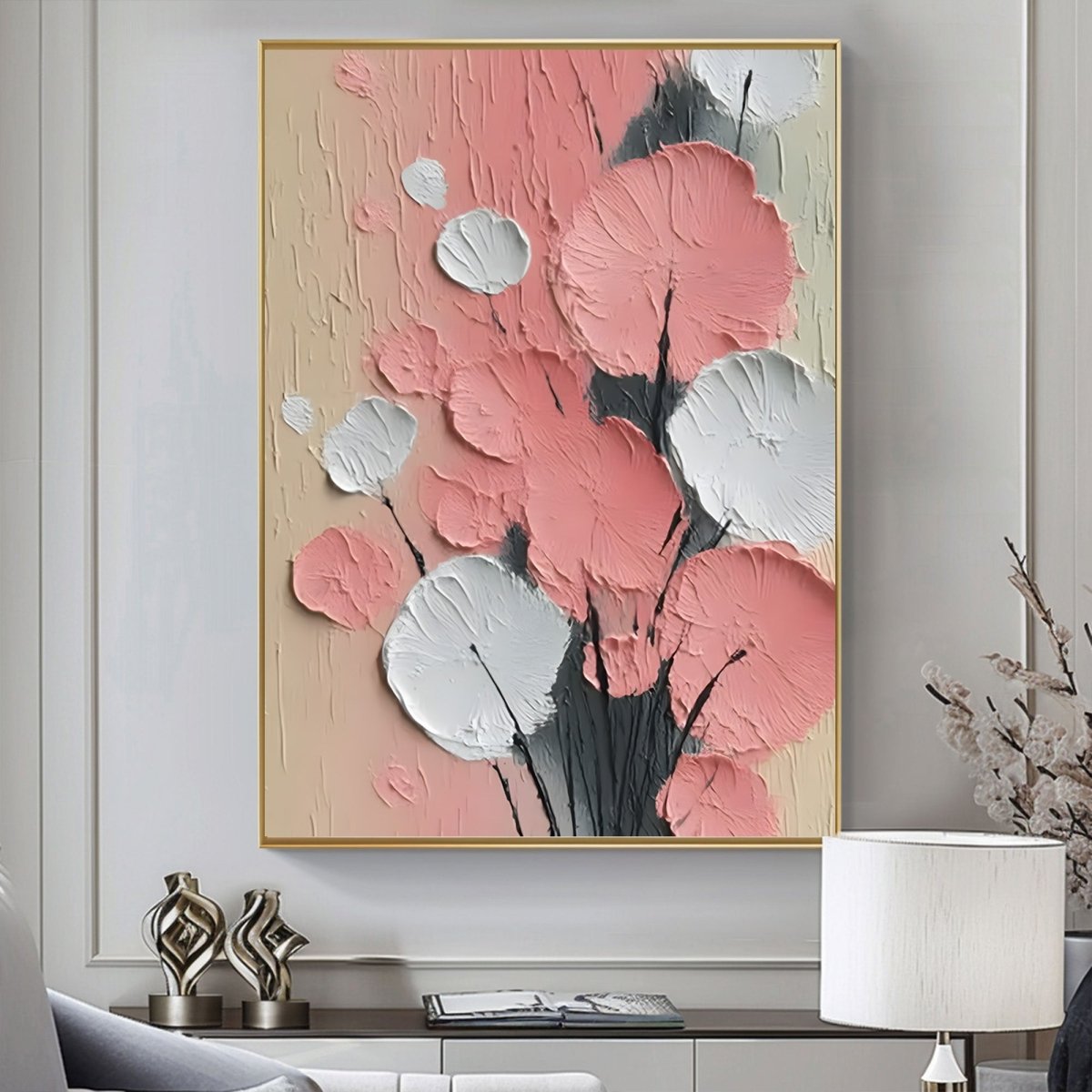 Plaster Art Texture Painting RAB417 - royalbrushart