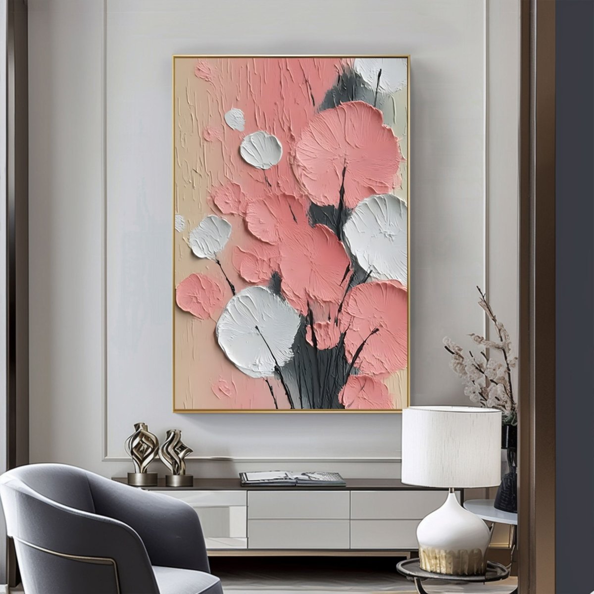 Plaster Art Texture Painting RAB417 - royalbrushart