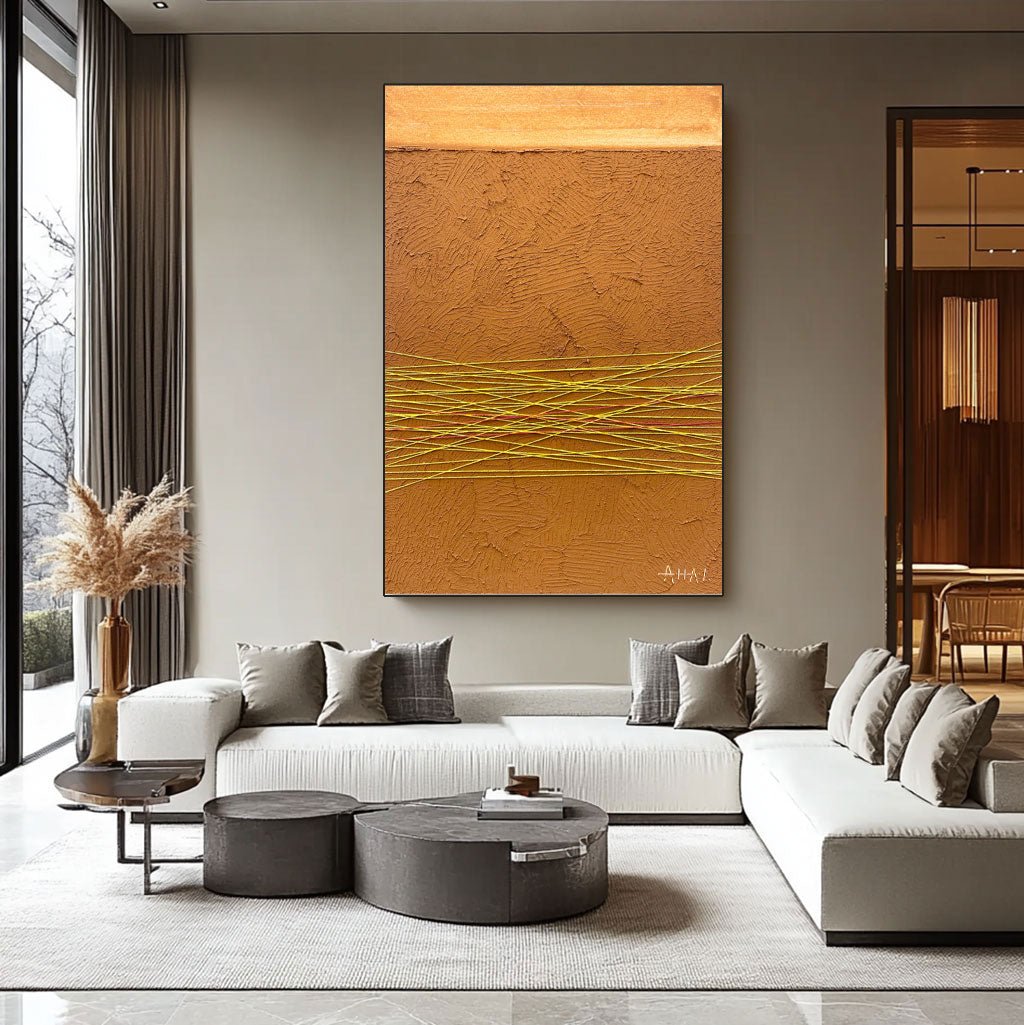 Plaster Art Textured PaintingLRAB621 - royalbrushart