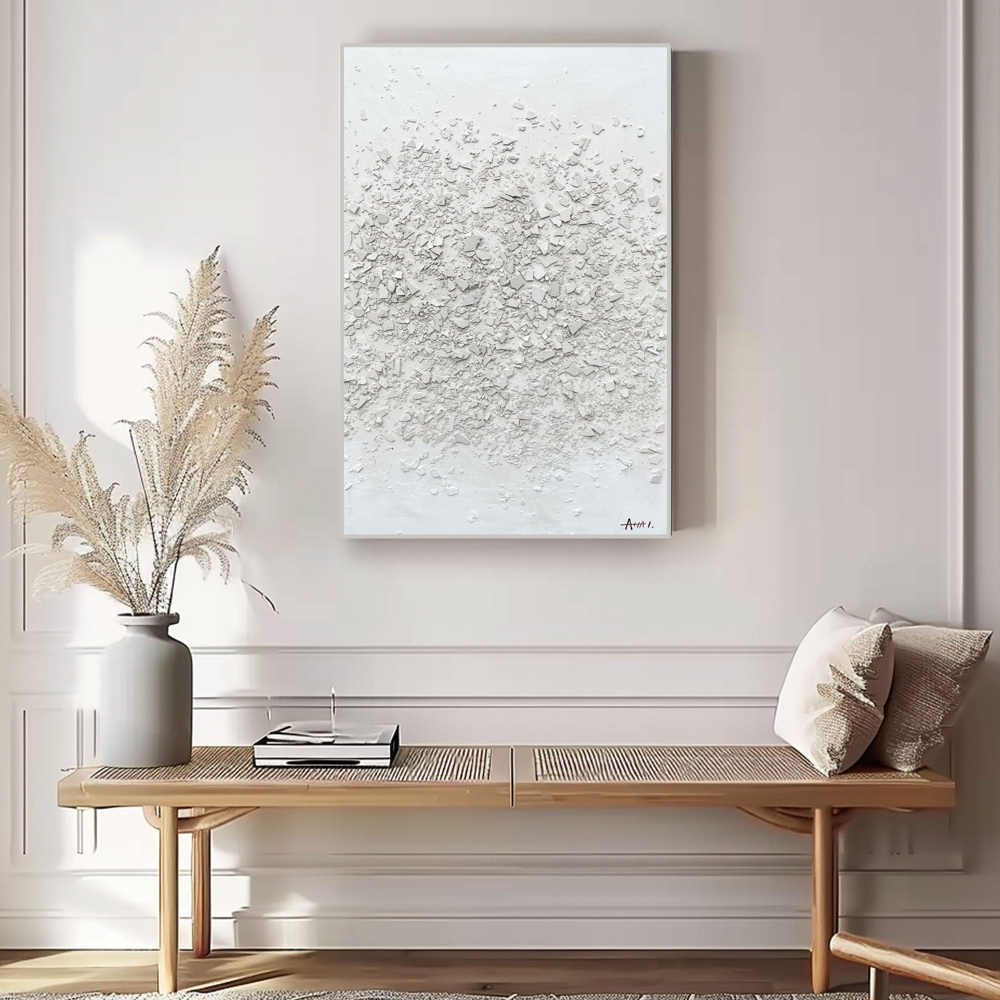 Plaster Art Texture Painting #LBV438