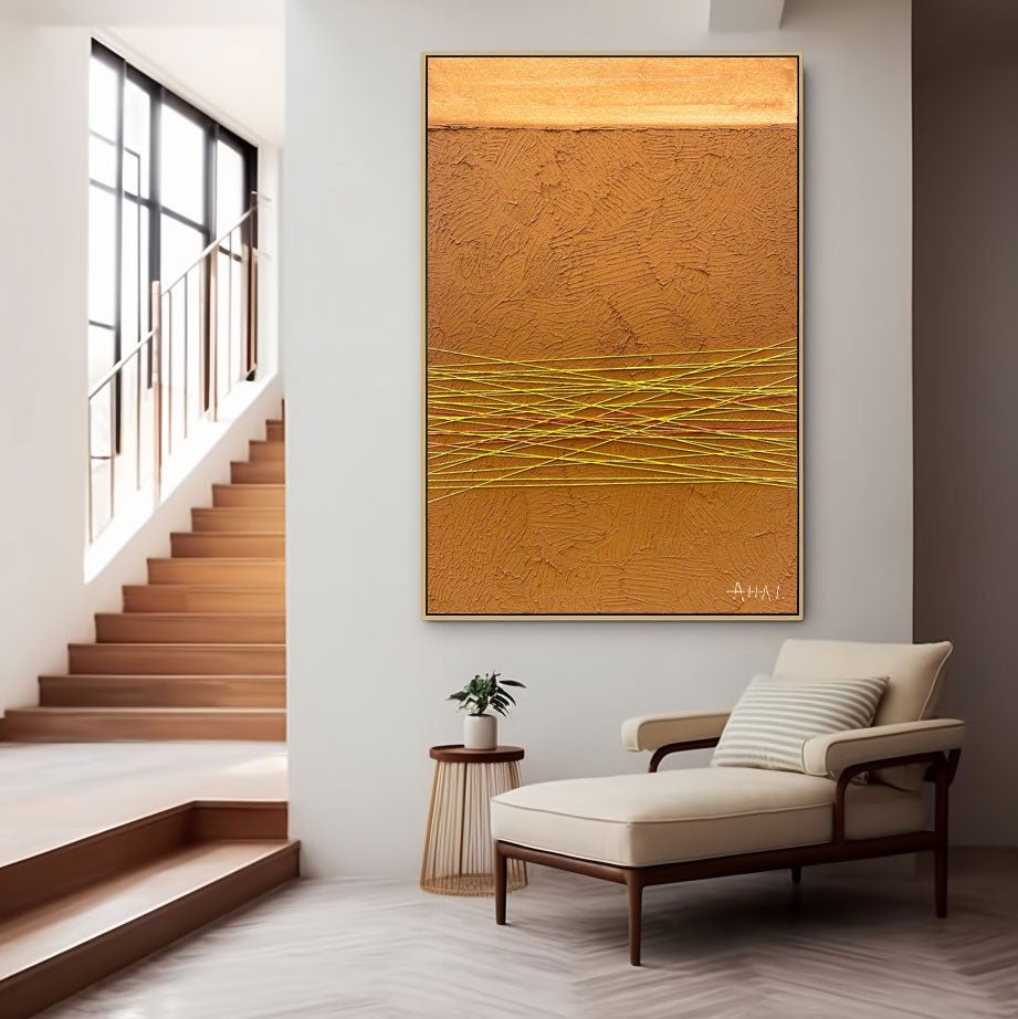 Plaster Art Textured PaintingLRAB621 - royalbrushart