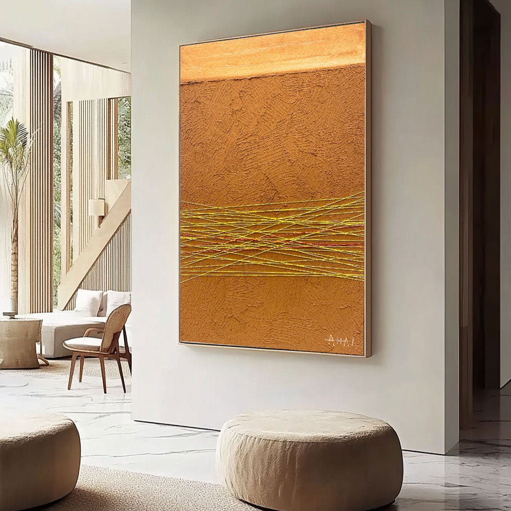 Plaster Art Textured PaintingLRAB621 - royalbrushart