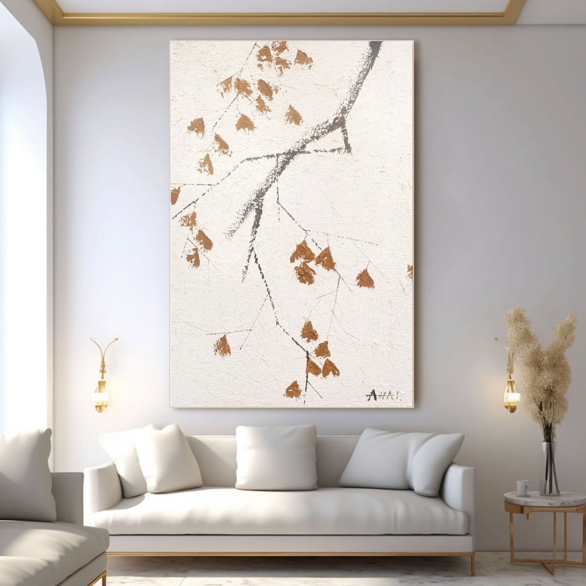 Abstract Wall Painting RAB386 - royalbrushart
