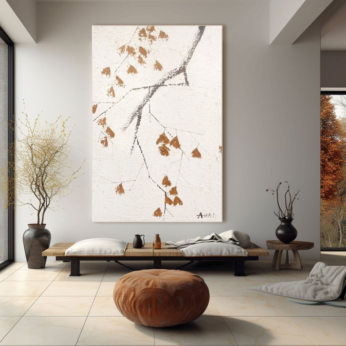 Abstract Wall Painting RAB386 - royalbrushart