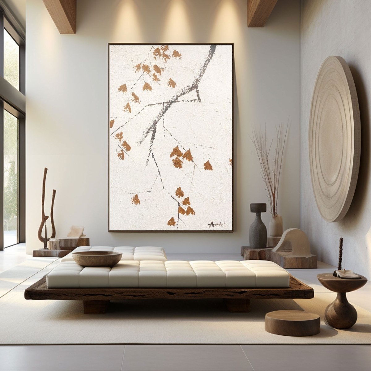 Abstract Wall Painting RAB386 - royalbrushart