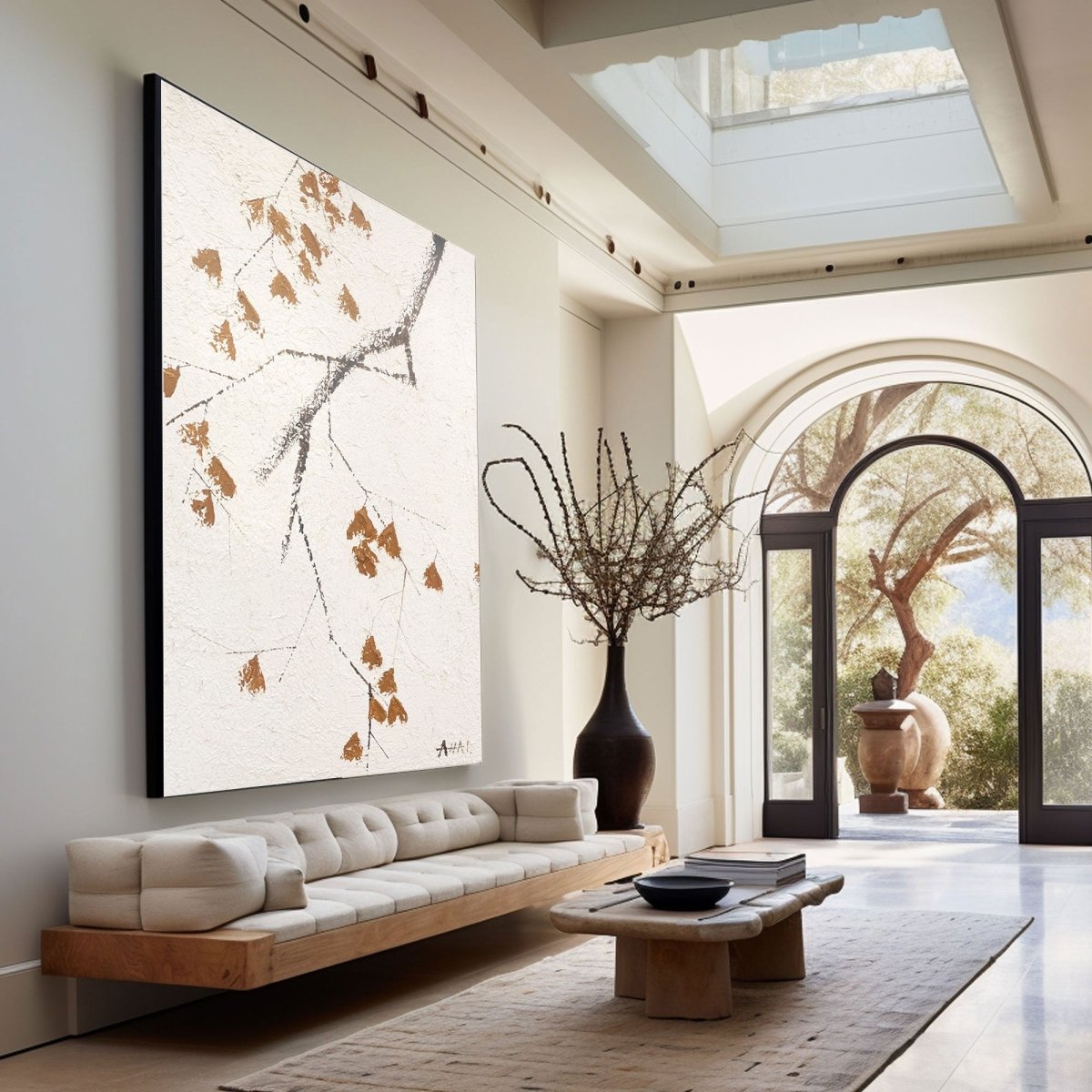 Abstract Wall Painting RAB386 - royalbrushart