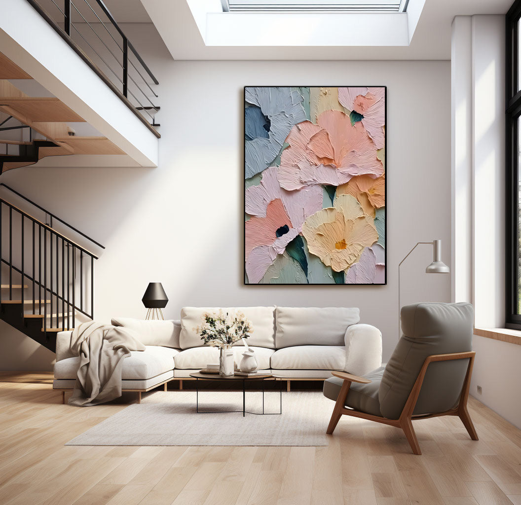 Plaster Art Texture Painting #RAB426