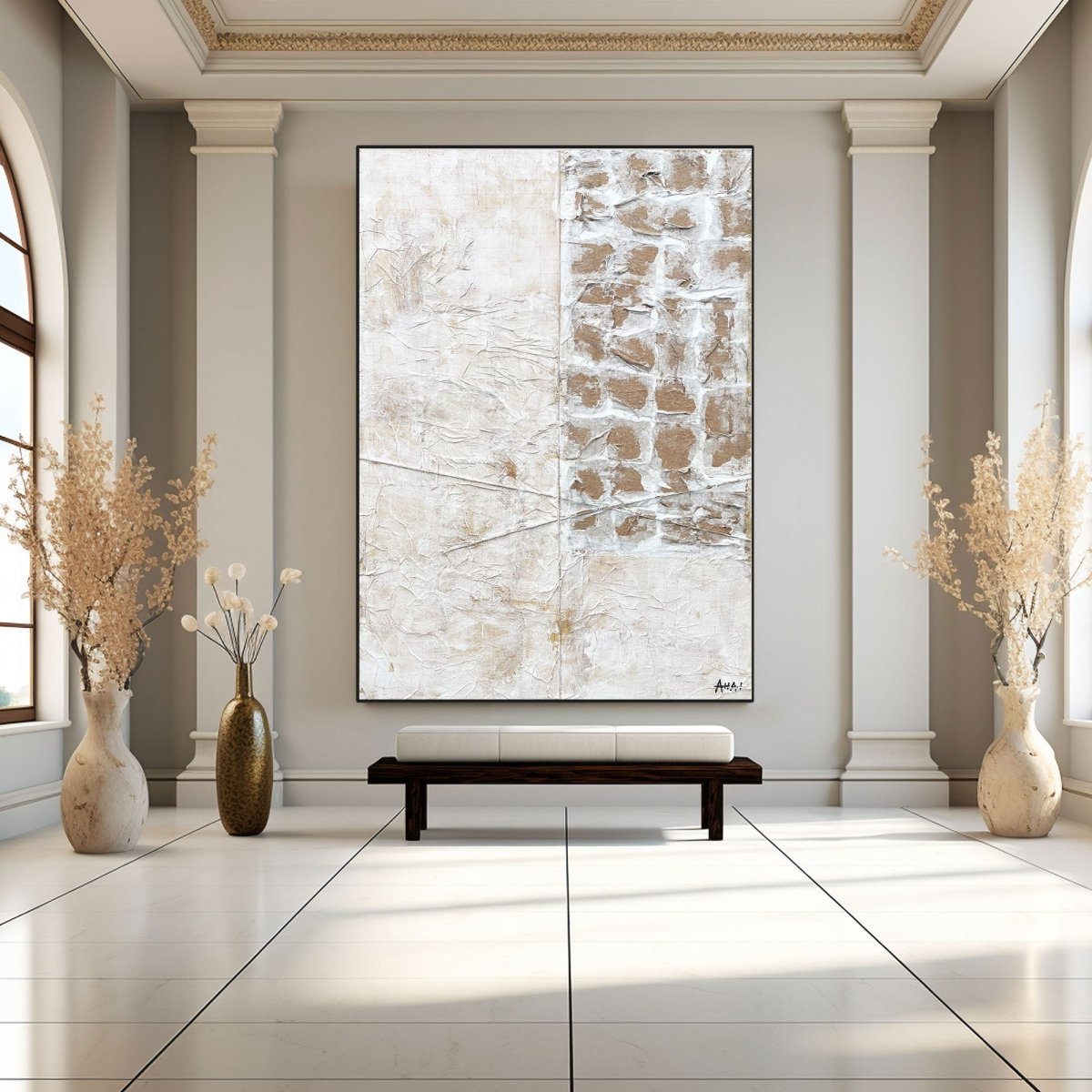 Minimalist Wall Painting RAB385 - royalbrushart