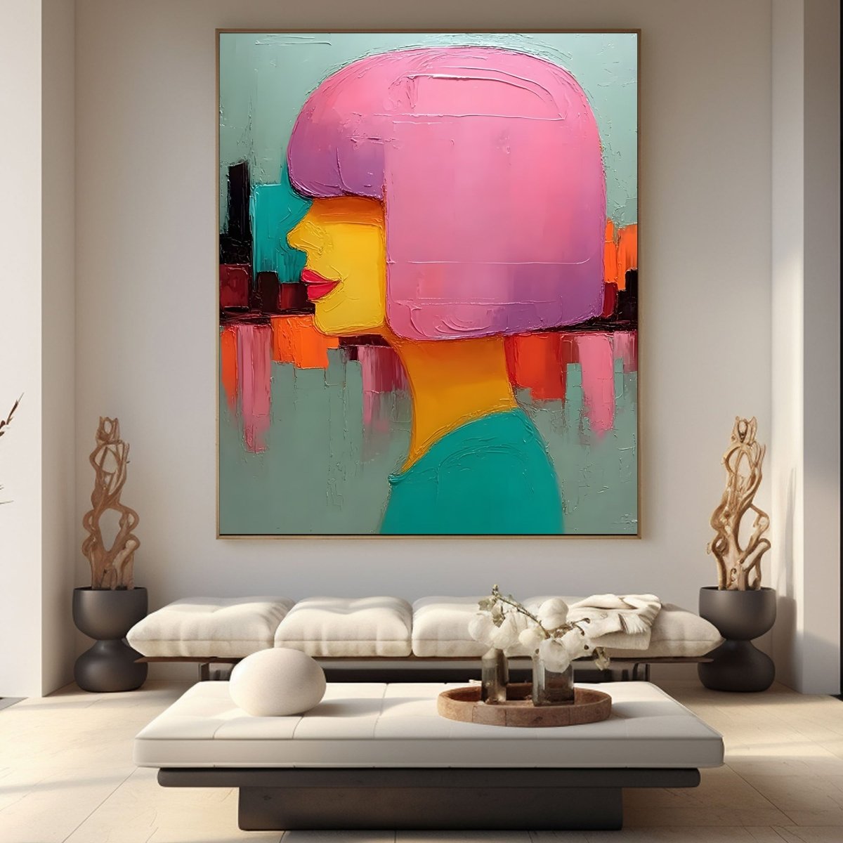Plaster Art Texture Painting RAB428 - royalbrushart