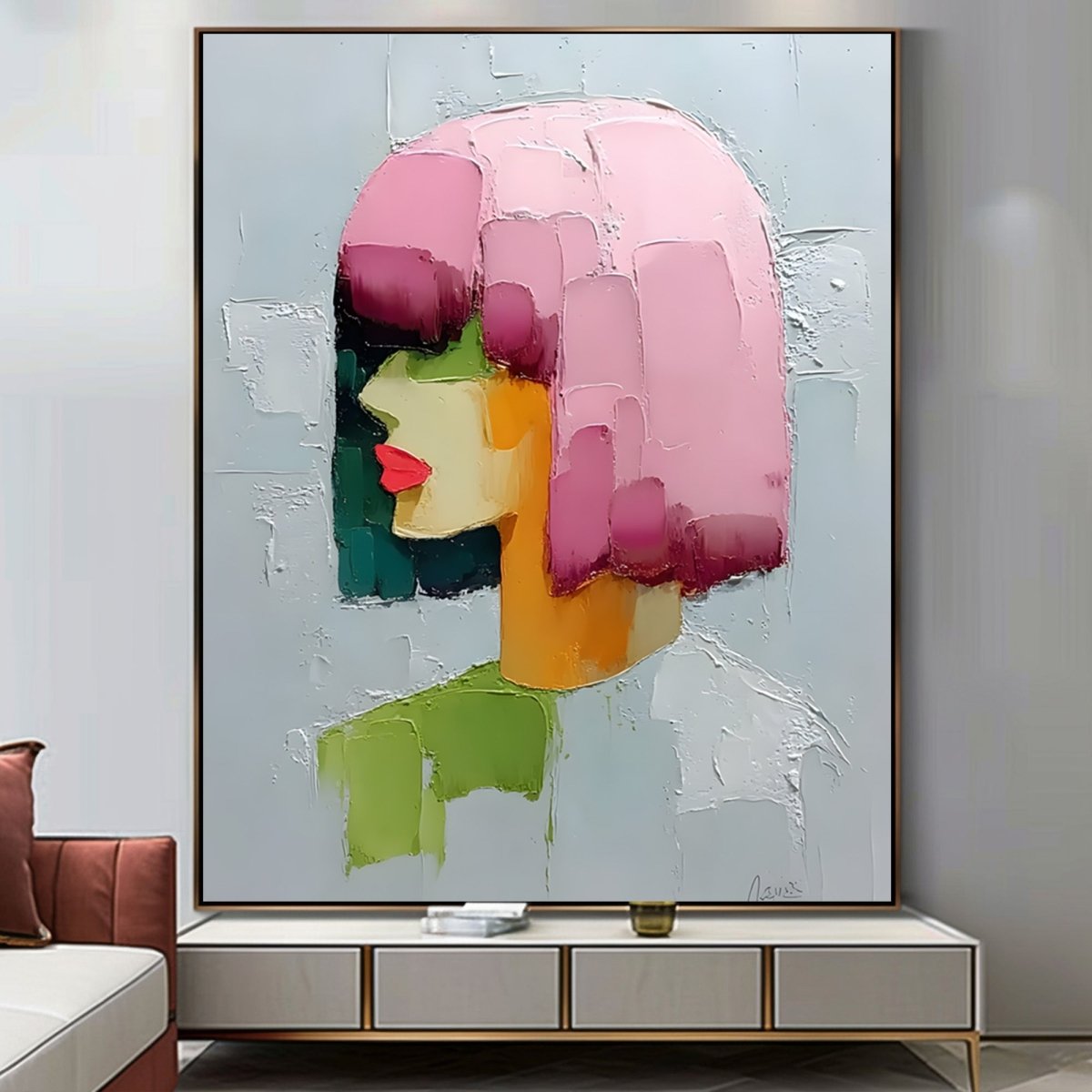 Plaster Art Texture Painting RAB429 - royalbrushart