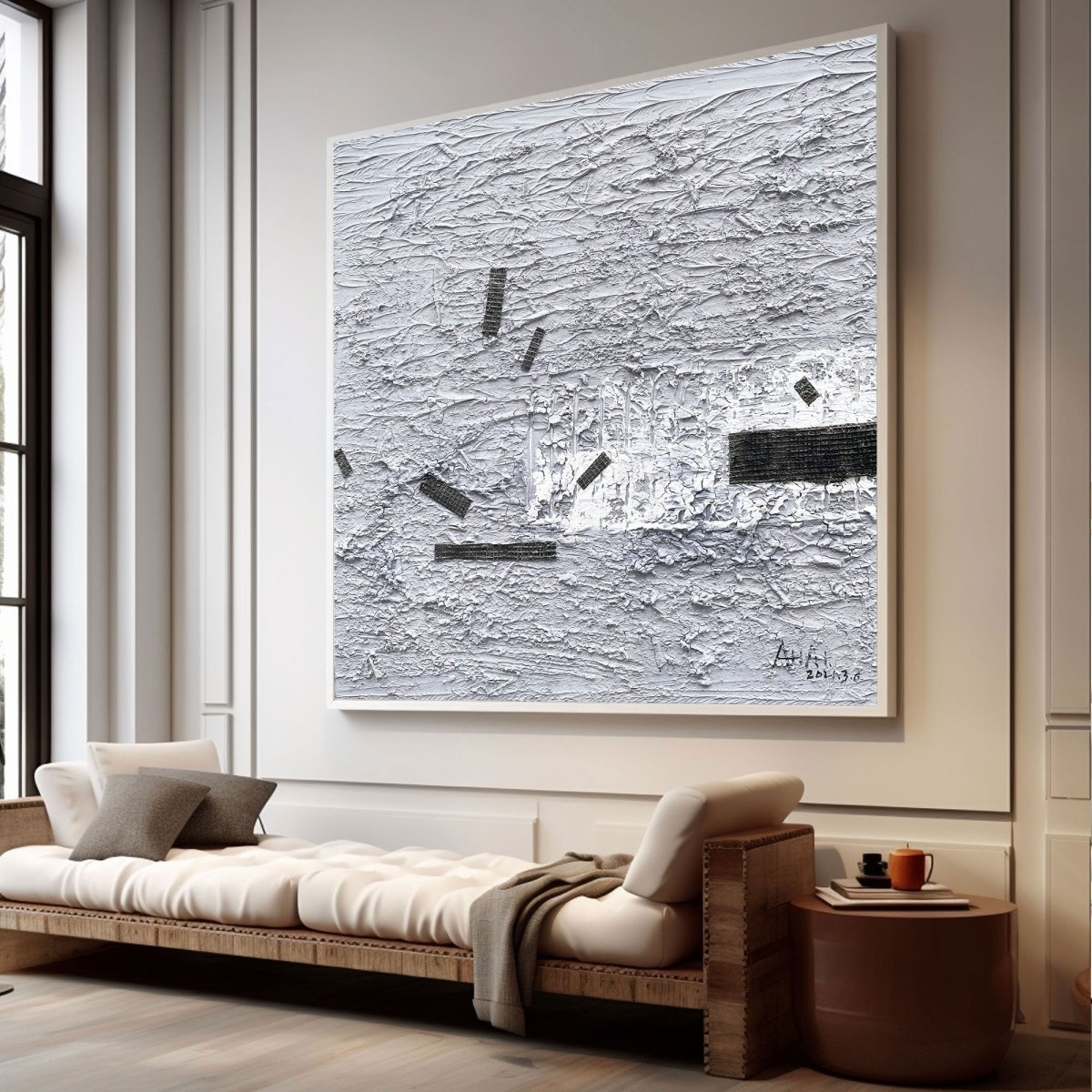 Plaster Art Textured Painting RAB614 - royalbrushart