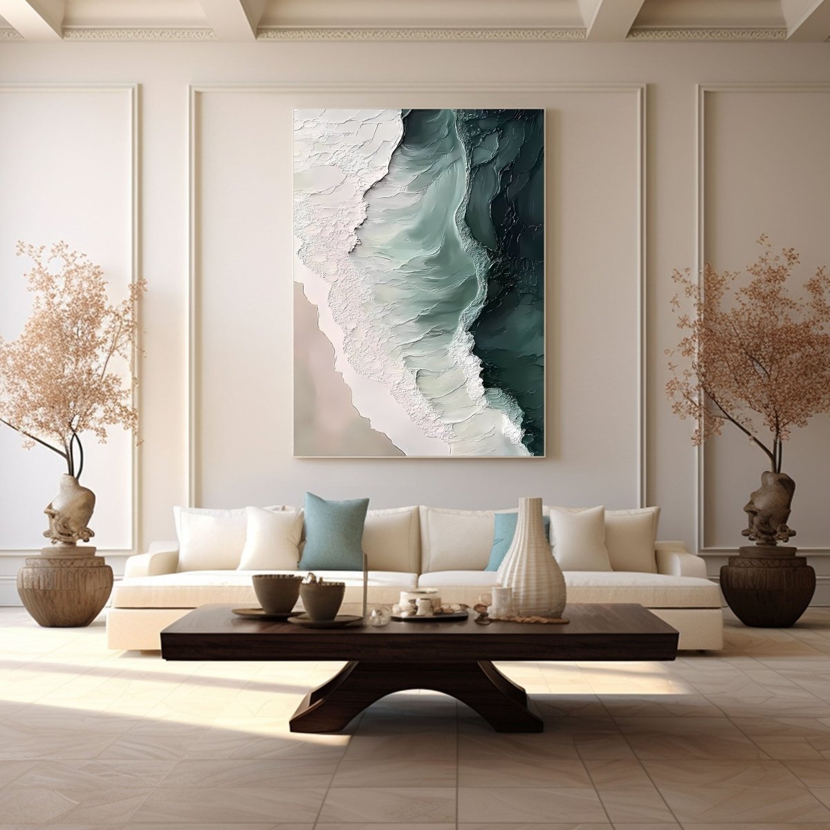 plaster art Texture Painting RAB363 - royalbrushart