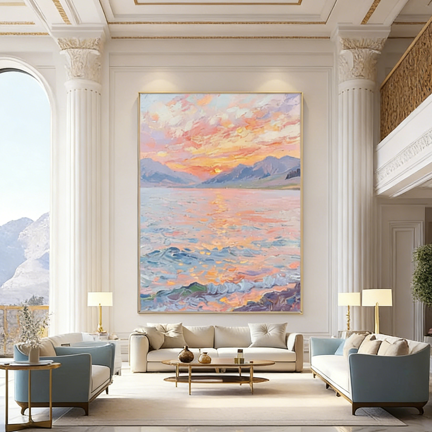Peinture de paysage #RAB340