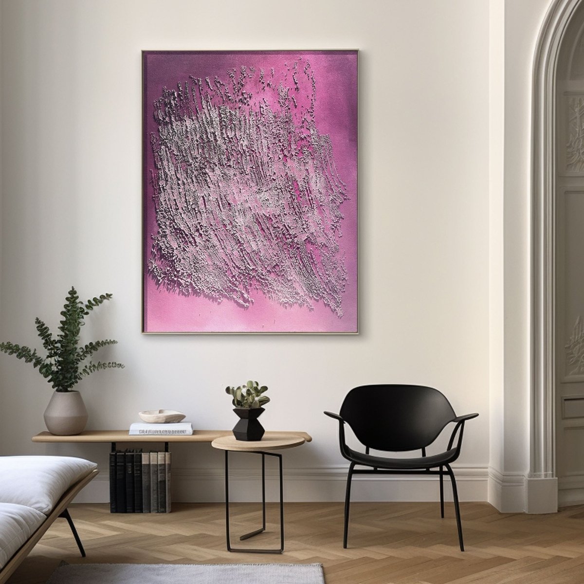 PLASTER ART TEXTURE PAINTING HBV137 - royalbrushart